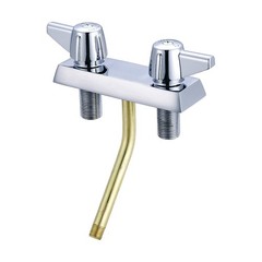 Central Brass 1131-B Double Handle Shampoo Faucet Trim – Chrome