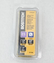 Bostitch BTPN23PP 23 GA Pin Nail Project Pack 1/2″ 3/4″ 1″ – 900 QTY