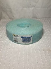 SEI Shelterseal 3 1/2 in x 50 ft Ridged Sill Plate Gasket Blue, Shelter Seal