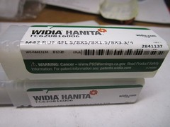 WIDIA 2841137 6208 Center Cutting General Purpose Single End End Mill QTY 2