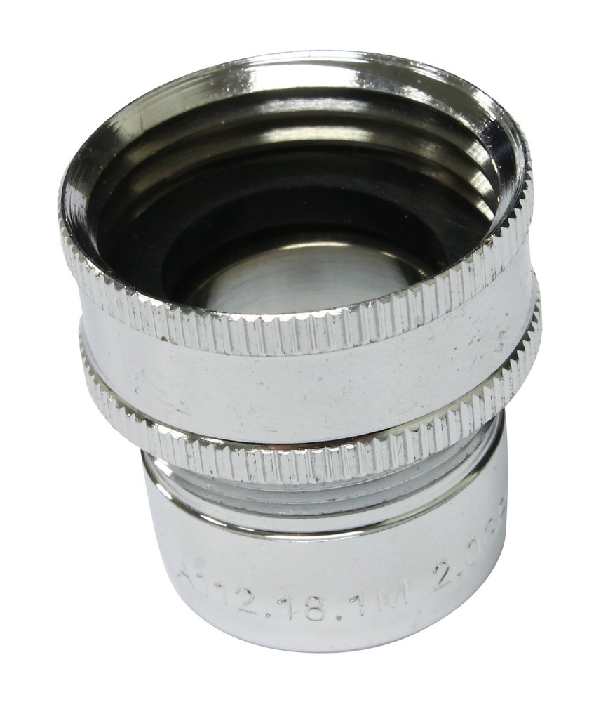 Plumb Pak PP800-17 Faucet Aerator for Laundry and 3-3/4 x 1-7/8 quart, Gray