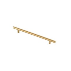 Elegant Decor Quinn Zinc Alloy Bar Pull Multipack in Brass (Set of 10)