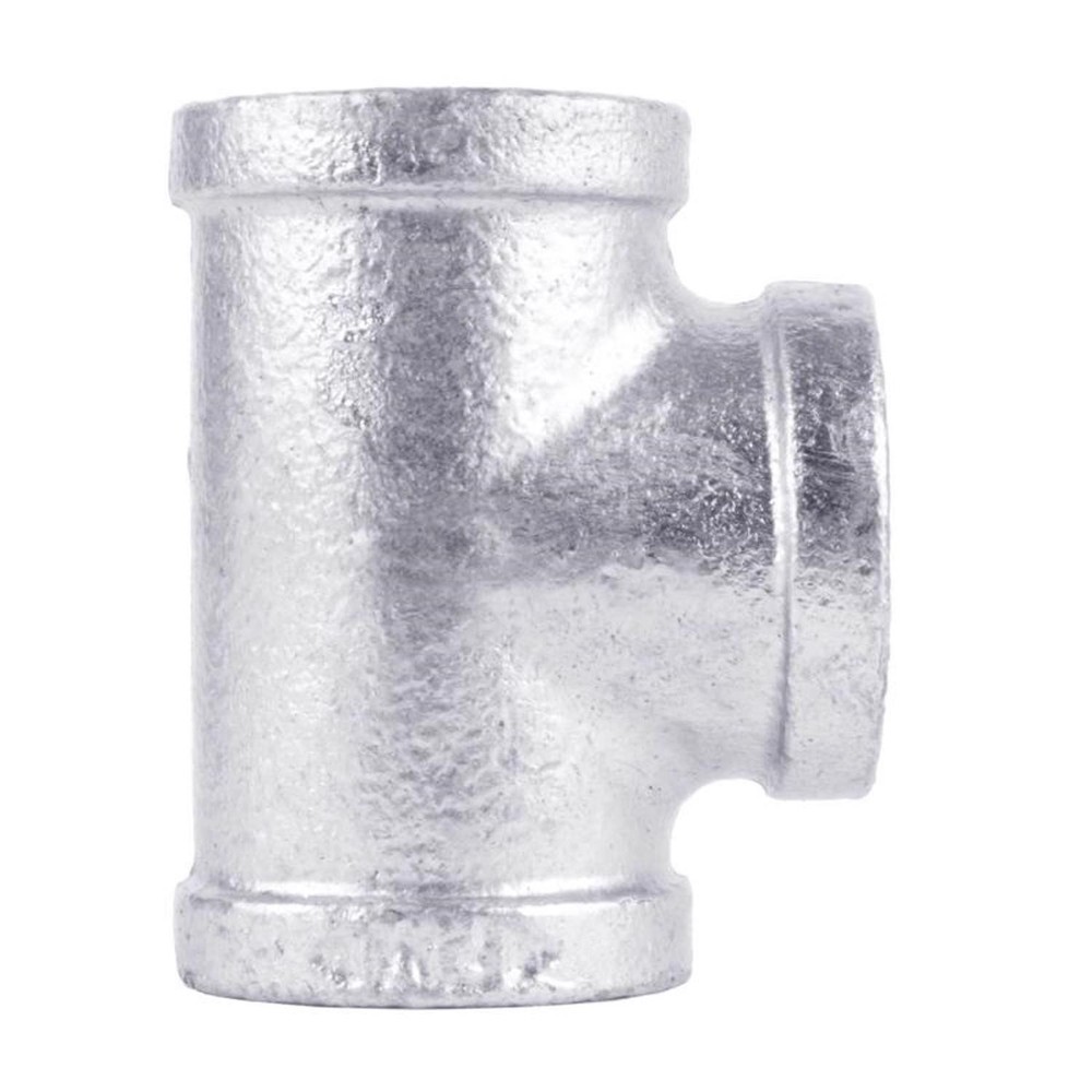 STZ Industries FIP Galvanized Malleable Iron Tee (3-Pack)