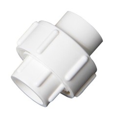 PVC Metric Plumbing Fittings Pipe For Aquarium Fish Tank Pond Solvent Weld White