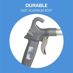 Guardair 75Lj006aa Long John Safety Air Blow Gun, 6 In Extension, Aluminum,
