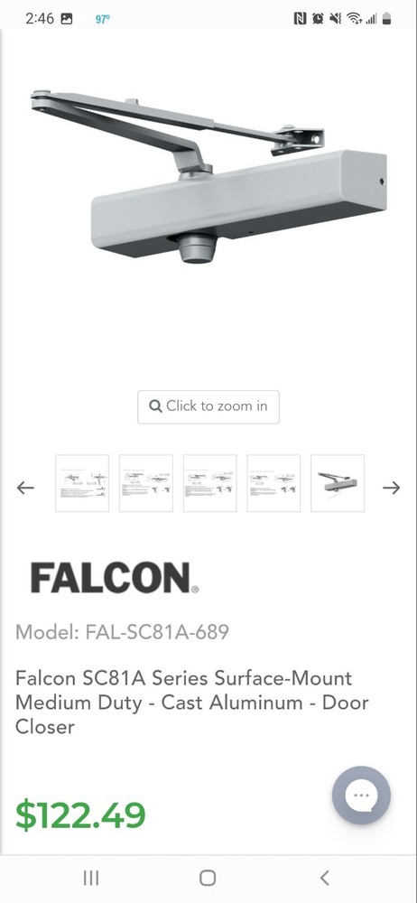 Commercial Medium Duty Door Closer