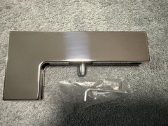 PF40PSS Polished Stainless Sidelite Transom Patch With 1NT300 Insert