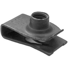 Auveco AVCAP8359 0.25 in. – 20 TPI Screw Short Extruded U-Nut – Phosphate