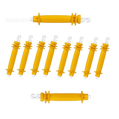 Electric Fence Rubber Gate 10 Pack – Spring Handles 10 PCS