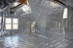 1500sqft Radiant Barrier Solar Attic Foil Reflective Insulation 4×375 perforated