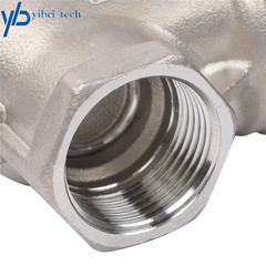 1 PC 3/4 Inch DN20 Stainless Steel Gate Valve, NPT Female Rotary Sluice Valve