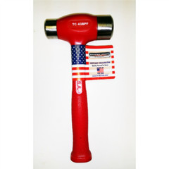 TC43BPFTrusty Cook Inc. 43 oz Flat-Flat Dead Blow Hammer – Model TC43BPF – Red
