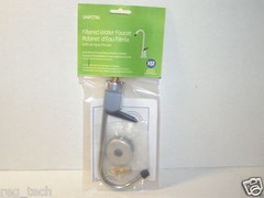 GE Single Handle Filtered Water Faucet UNFCTBL Chrome Plated Brass New