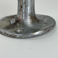 Vintage Door Stop Hook Catch Wall Mount Industrial Steel Architectural Salvage