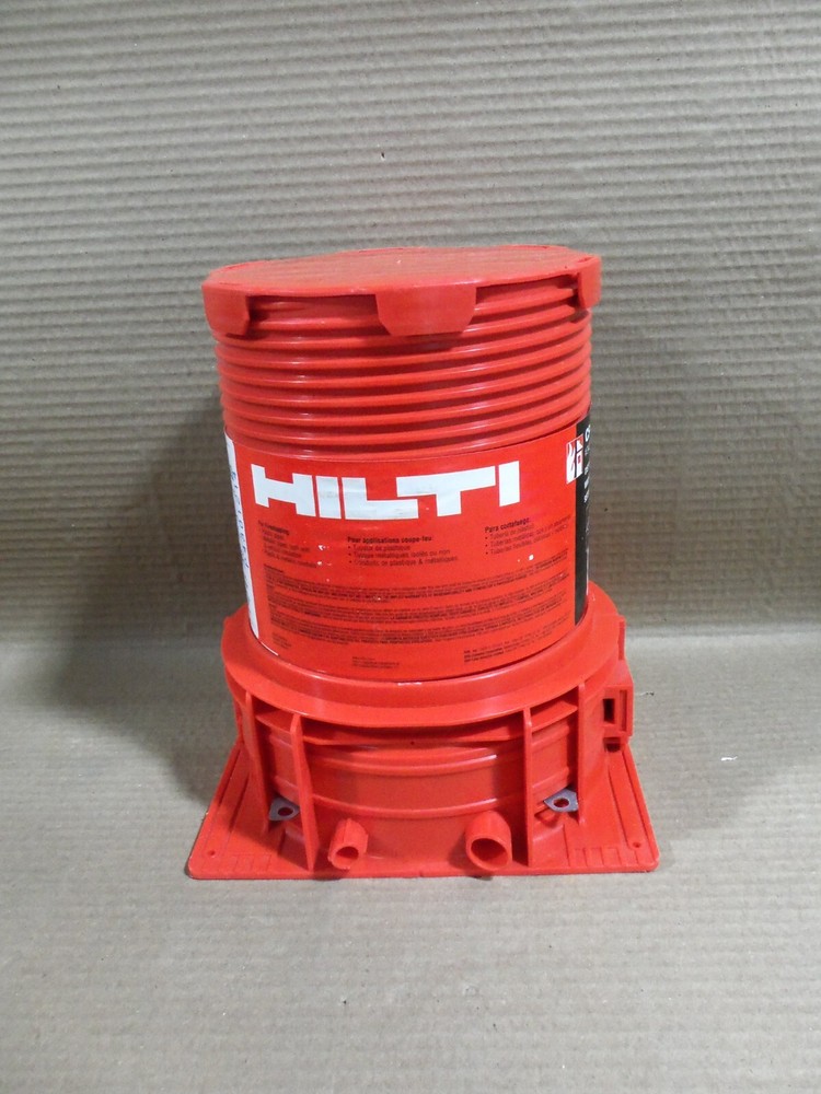 NEW HILTI CP-680-P 4″ CAST IN FIRESTOP DEVICE 244246