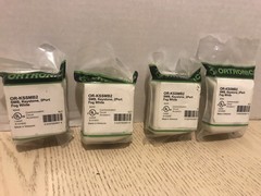 Lot of 4 NEW ORTRONICS OR-KSSMB2 SMB SURFACE MOUNT BOX KEYSTONE 2PORT FOG WHITE