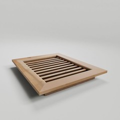 Ekena 18″W x 24″ (23″W x 29″H Frame Size), Western Red Cedar, Unfinished