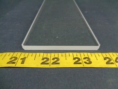 New 12-3/16″ x 2-7/8″ x 3-8″ Glass Bottom Window Optic 1049885 36126 GS