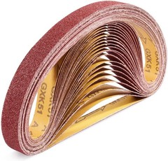 1-1/2 x 30 Sanding Belt Aluminum Oxide Wire Cup Brush Metal Polishing Tool