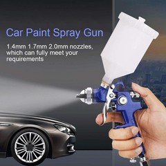 Hotorda Hvlp Spray Gun Replaceable 1.4Mm 1.7Mm 2.0Mm Nozzles Needle Cap