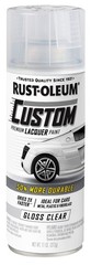 Rust-Oleum 323383 Automotive Custom Lacquer 11 Ounce (Pack of 1), Gloss Clear