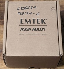1 Pair Of Emtek 96215-US4 Solid Brass 4.5 X 4.5 Square Heavy Duty Hinges, Satin