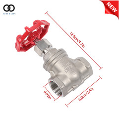 3/4″ Heavy Duty Gate Valve NPT DN20 Stainless Steel Female For Water Oil Gas