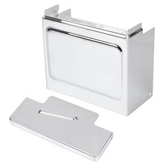 Chrome Battery Side/Top Cover Kit Dyna FXDL FXD Wide Glide 97-05