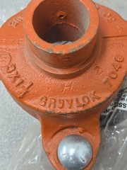 GRUVLOK 7046 3″X 1-1/4″ DUCTILE IRON BRANCH OUTLET TEE & GASKET 500PSI *NEW*