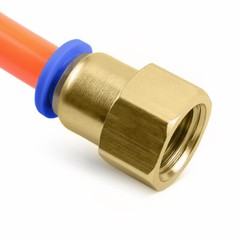 PCF Pneumatic Female Thread Adaptor Pipe Push Straight Quick Connectors Fitting