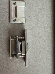 IVES RL 30 US26D ROLLER LATCH WITH GREY ROLLER