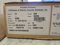Precision Hardware Stanley Series 2100 Panic Bar Exit Device Door Bar RH