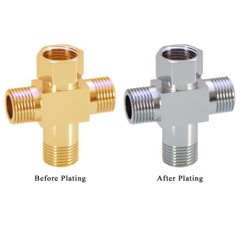 1/2″ Brass 2/3/4-Way Connector Pipe Fitting Female Male Thread Diverter Adapter