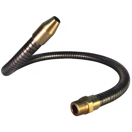 Sealflex 06-06-M-N Coolant Hose, 3/8 In.Pipe, 6 In.L, Gray