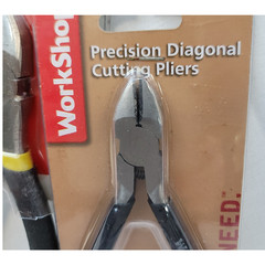 2 Pair “Do It” Brand Diagonal Pliers 6″ Rubber Handle Rust Resist Sharp Cutters