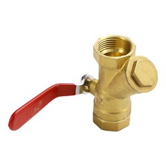 1/2″ 3/4″ 1″ BSP Brass Y Type Strainer Filter Ball Valve Equal Female Thread