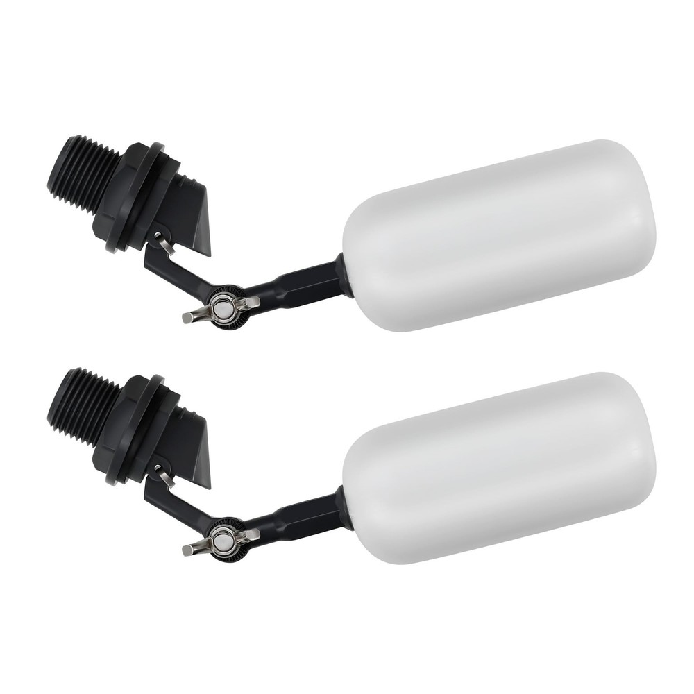 2 Pack Float Ball Valve, 1/2 Inch NPT Thread, OD. 0.84 inch (21.34mm), 3/4 in…