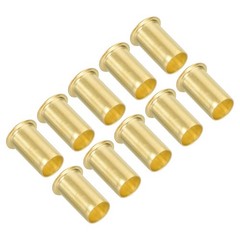 10pcs 1/2″ Tube OD Brass Compression Insert Insert Tube Compression Fitting