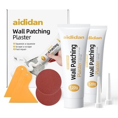 2~Piece Drywall Repair Kit Wall Spackle Paste White Putty for Holes & Scratches