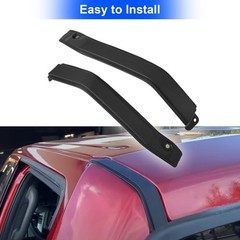 Pair Cab Corner Upper Exterior Roof Trim Moldings Left Right for 2009-2014 Ford