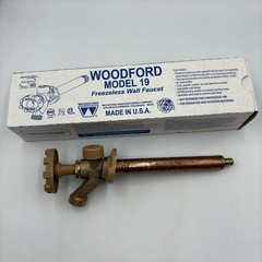 Woodford 19PX-6 Model 19 Freezeless Wall Faucet 6-Inch PX Inlet 1/2″ PEX