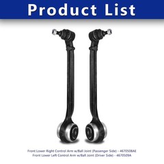 Front Lower Control Arm w/ Ball Joint for 11-19 Dodge Charger/Challenger/300