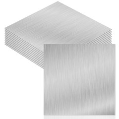 Therwen 10 Pcs 12 X 12 Aluminum Roof Flashing Sheets Heavy Duty Metal Roof