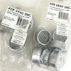10 Count ~ AirVent 2 In. Aluminum Mini Louver Soffit Vent 50001 AirVent 50001