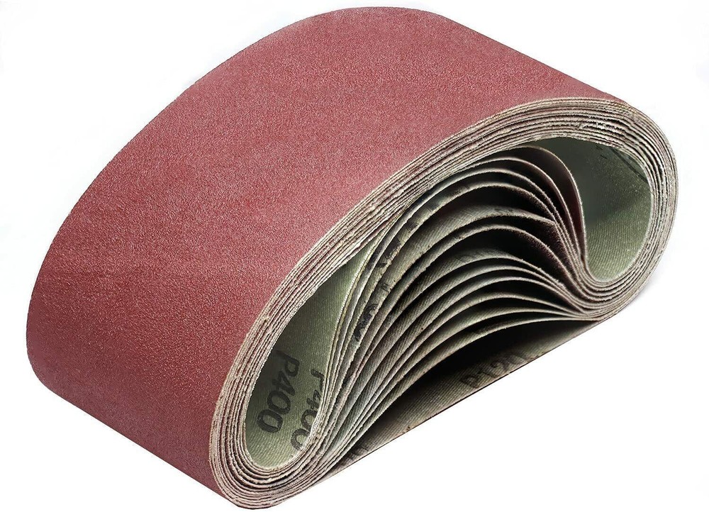 20PCS 4 x 24 inch Sanding Belts 36 60 Grit Belt Sander Sandpaper