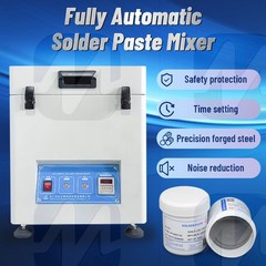 Solder Paste Mixer 0-500g*2tanks Planetary Centrifugal Mixer Mixing Equipment