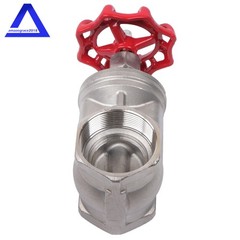 2″ Heavy Duty NPT Female Threaded Gate Valve, DN50 Stainless Steel Gate Valve