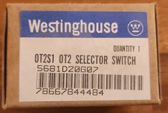 Westinghouse OT2S1 Selector Switch 2 Position Cam 5681D20G07