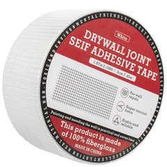 NEZUIBAN Drywall Joint Tape 1.97 in x 150 Ft, 13 Mesh Heavy-Duty Fiberglass M…