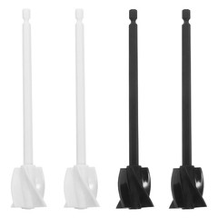4Pcs Spiral Mixing Paddle Set Durable Drill Attachment for Epoxy Resin
